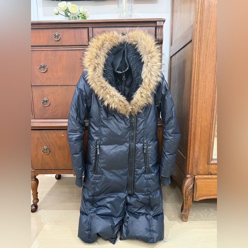 Rudsak coat with fur trim